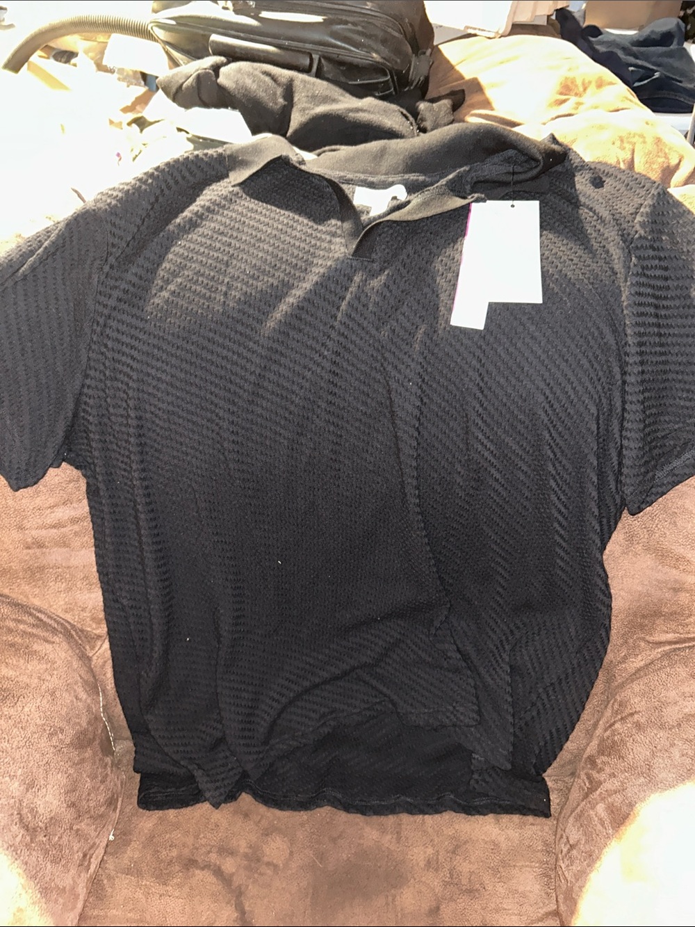 Target Black Clothing Tag with Responsible Style Label